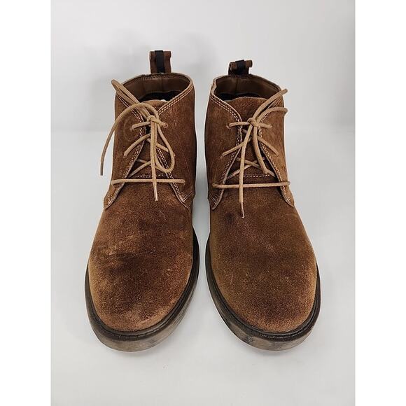 Skechers Mens Chukka Shoes Boots Size 13 Suede Brown Leather Casual main image 11